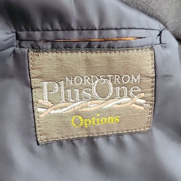 Nordstrom Mens Classic Grey Suit Blazer Size 44R - Picture 9 of 12